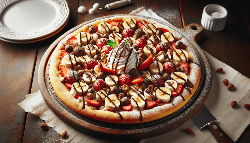 how do you make a dessert pizza 4